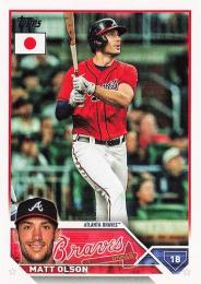 2023 Topps Japan Edition #193 Matt Olson レギュラーカード