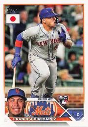 2023 Topps Japan Edition #203 Francisco Alvarez レギュラーカード RC