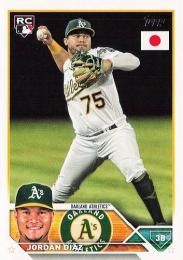 2023 Topps Japan Edition #217 Jordan Diaz レギュラーカード RC