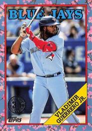 2023 Topps Japan Edition #88B-1 Vladimir Guerrero Jr. インサートカード 1988 Topps Cherry Tree