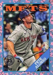 2023 Topps Japan Edition #88B-10 Pete Alonso インサートカード 1988 Topps Cherry Tree