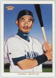 2002 Topps 206 #256B Ichiro Suzuki w/Bat
