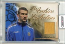 2003 Futera Platinum World Football  Ukraine Andriy Shevchenko GJ19 The Archive Collection 040/250