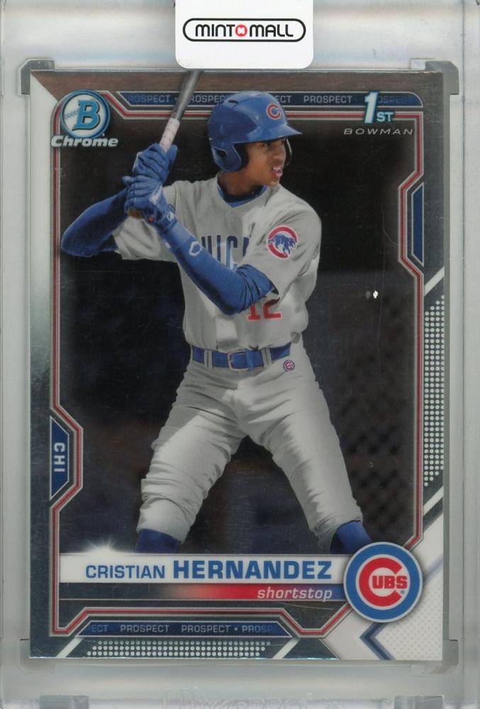 ミントモール MINT 浦和店 2021 Topps Bowman Chrome Chicago Cubs Cristian