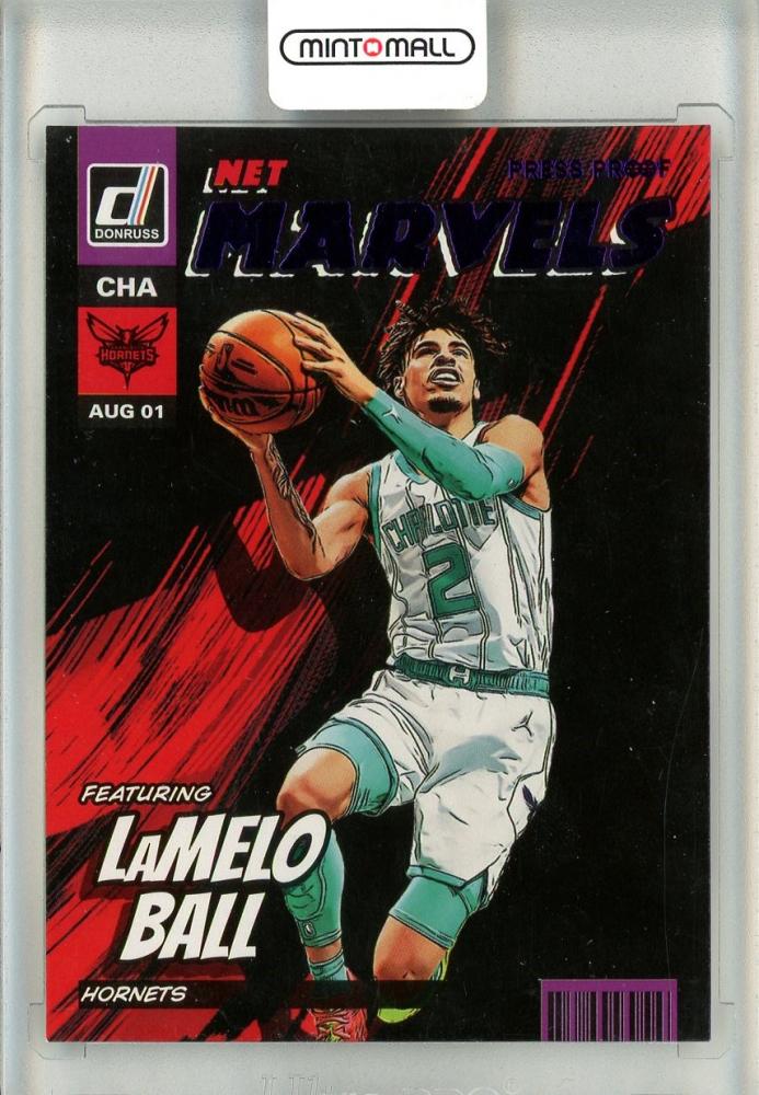 ミントモール MINT 池袋店 2022 23 Panini Donruss Lamelo ball Net Marvels