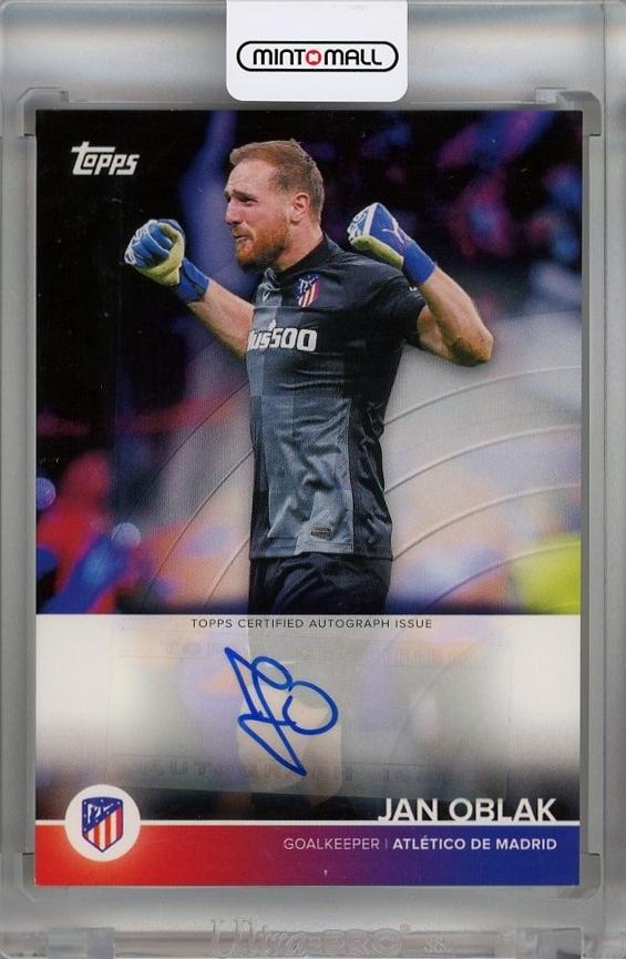 Mint Topps Atletico Madrid Team Set Jan Oblak