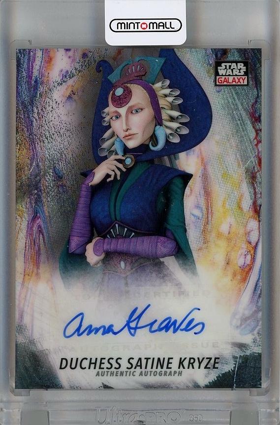 ミントモール MINT 千葉店 2021 Topps Star Wars Galaxy Anna Graves Chrome