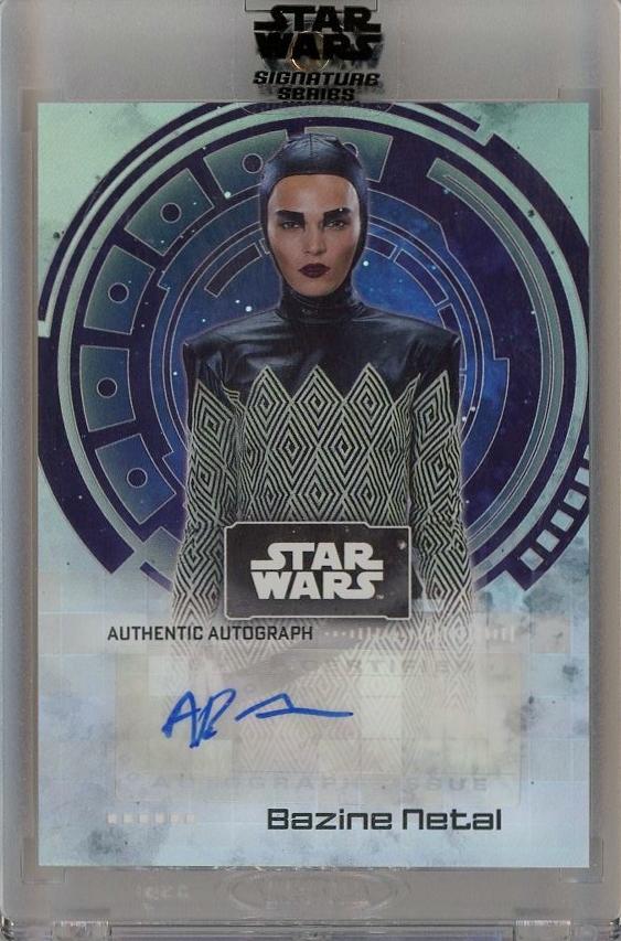 Mint Topps Star Wars Signature Series Anna Brewster