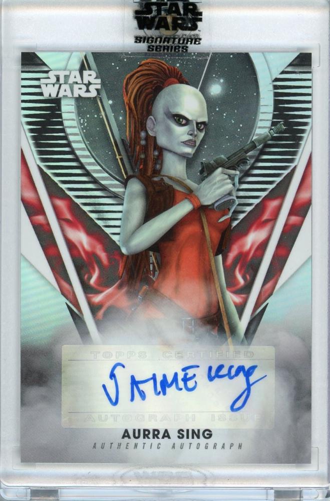 Mint Topps Star Wars Signature Series Autographs A