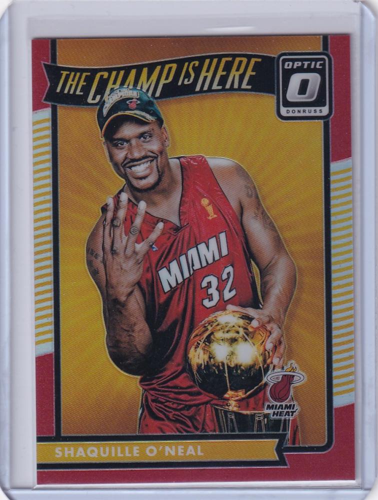 Mint Panini Donruss Optic Miami Heat Shaquille O