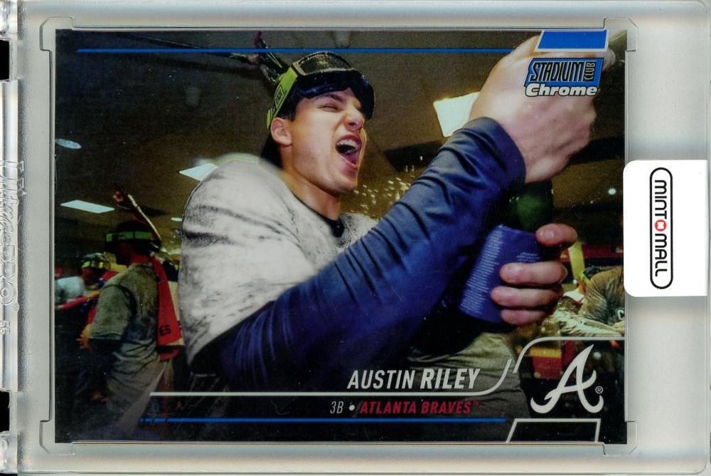 ミントモール MINT 立川店 2022 Topps Stadium Club Chrome Austin Riley Base