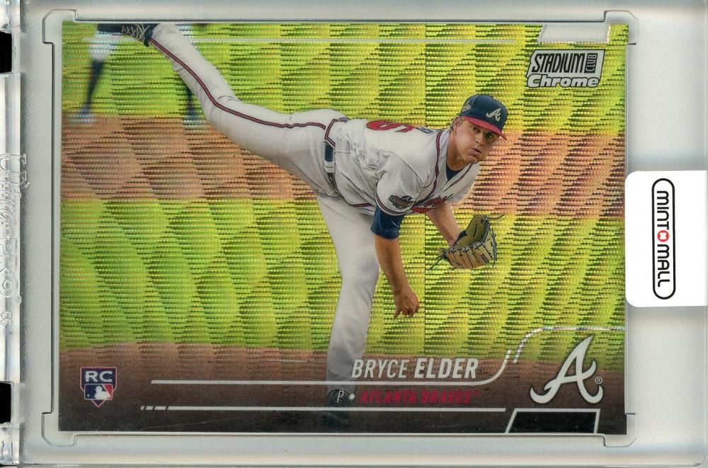 Mint Topps Stadium Club Chrome Bryce Elder Rookie