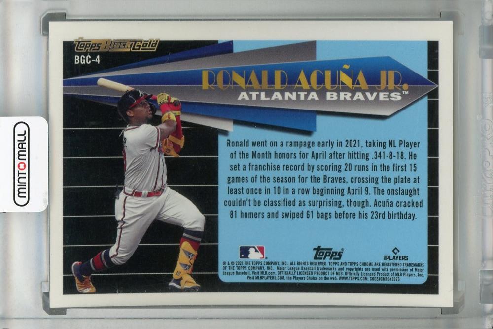 Mint Topps Chrome Update Series Atlanta Braves