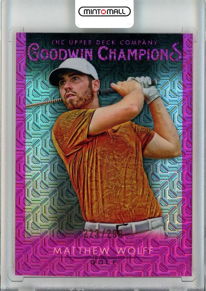 ミントモール MINT 池袋店 2021 Upperdeck Goodwin Champions Matthew Wolff