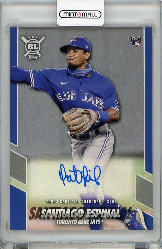 ミントモール MINT 梅田店 2021 TOPPS Big League Santiago Espinal Autograph RC