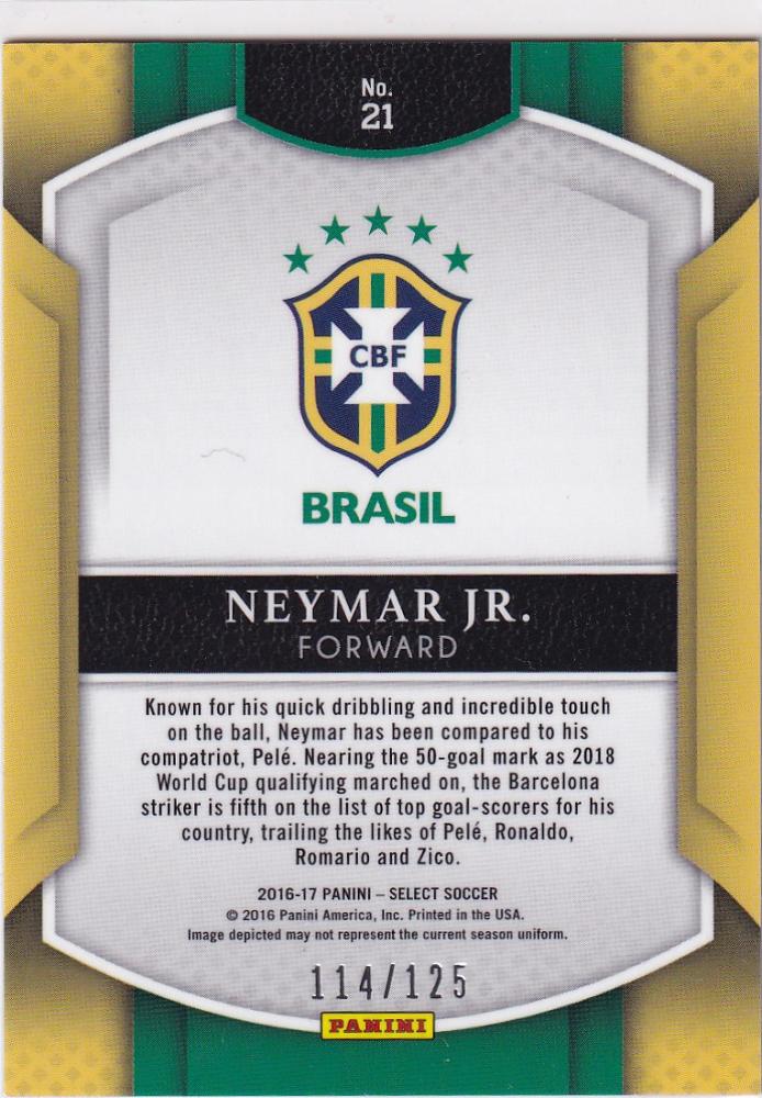 Mint Lab Tokyo Select Neymar Jr Prizm Green