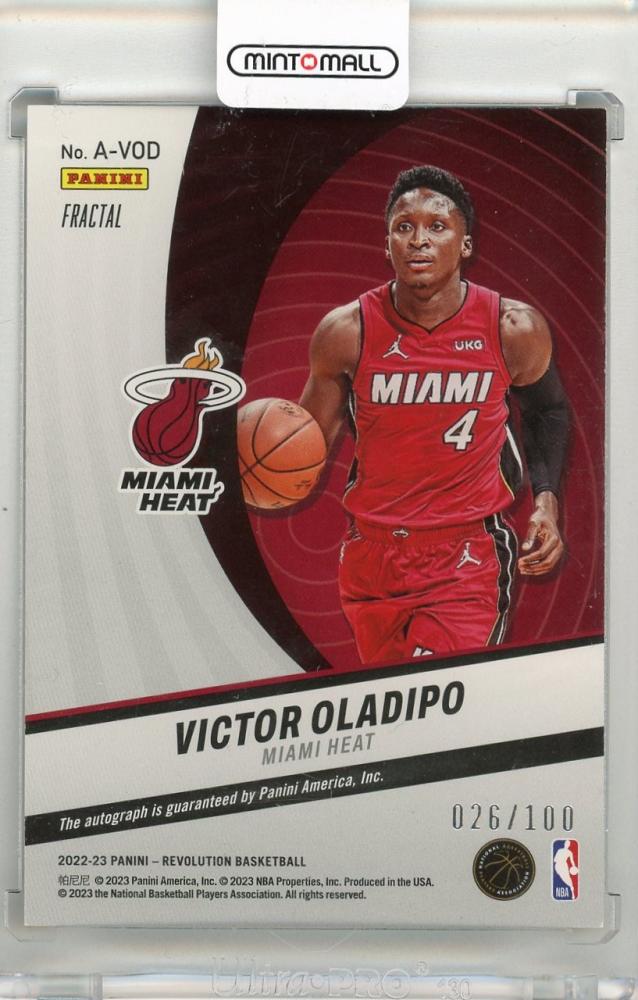 Mint Panini Revolution Victor Oladipo Autographs