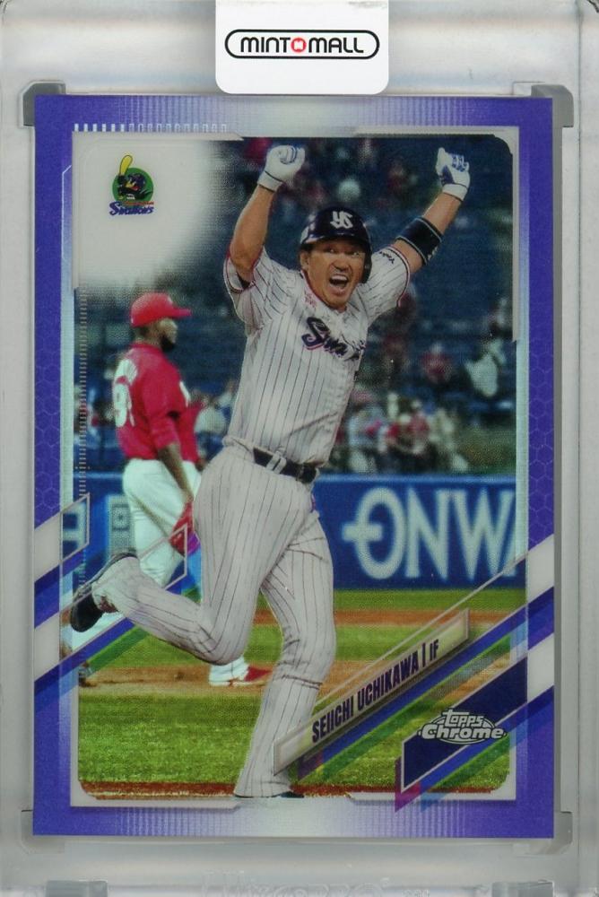 ミントモール MINT 浦和店 2021 Topps Chrome NPB 東京ヤクルトスワローズ 内川聖一 Base Purple