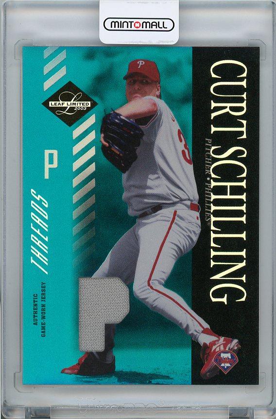 ミントモール MINT 梅田店 表面状態難あり2003 DONRUSS Leaf Limited Curt Schilling