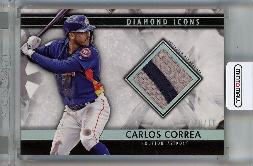 ミントモール MINT 千葉店 2019 Topps Diamond Icons Carlos Correa Relics