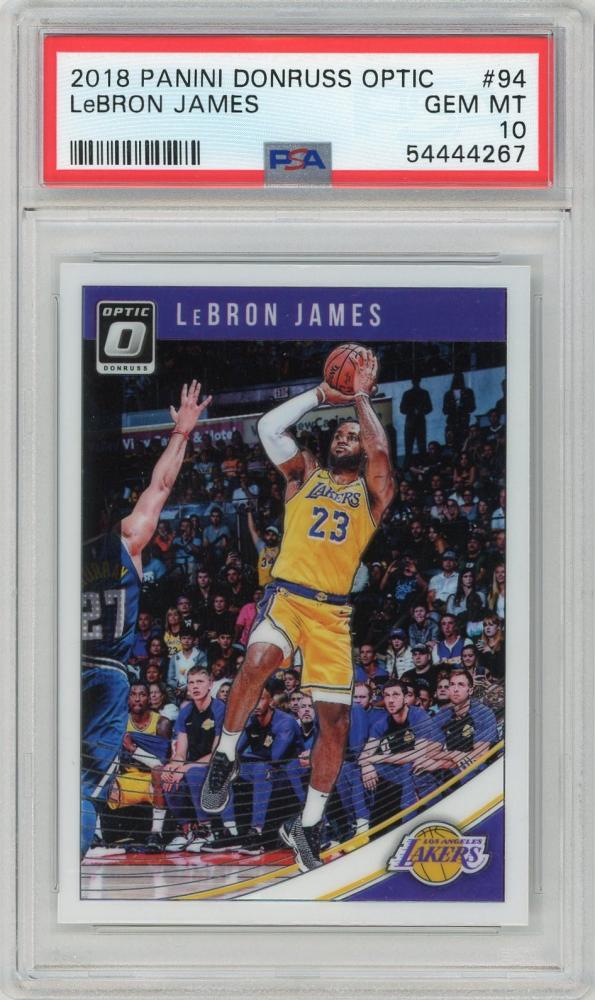 ミントモール MINT 新宿店 2018 19 PANINI Donruss Optic 94 LeBron James Los