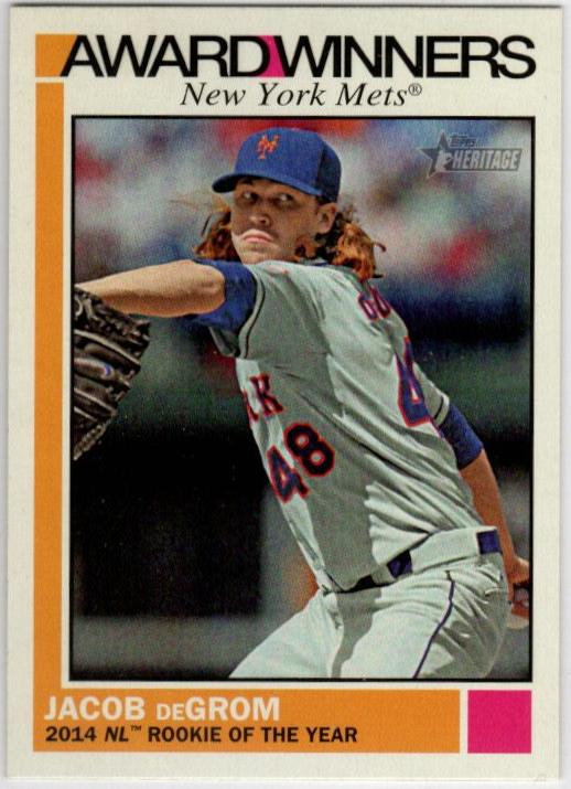 ミントモール MINT BASE店 2015 Topps Heritage Award Winners AW6 Jacob deGrom