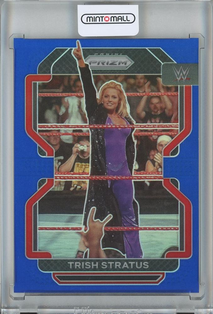 Mint Panini Prizm Wwe Trish Stratus Blue Rc