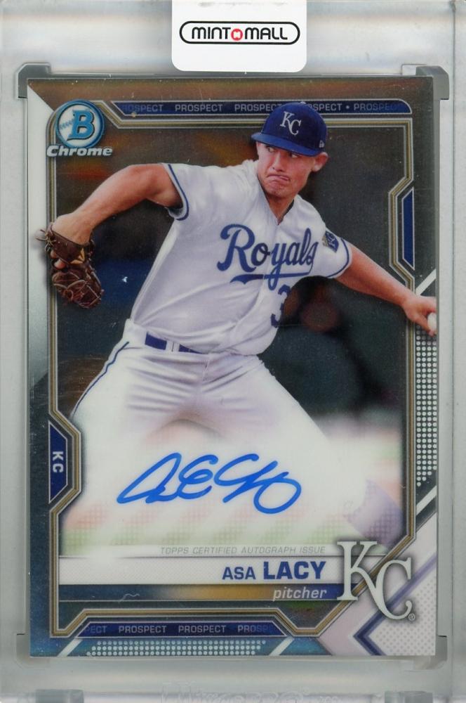 Mint Topps Bowman Kansas City Royals Asa Lacy