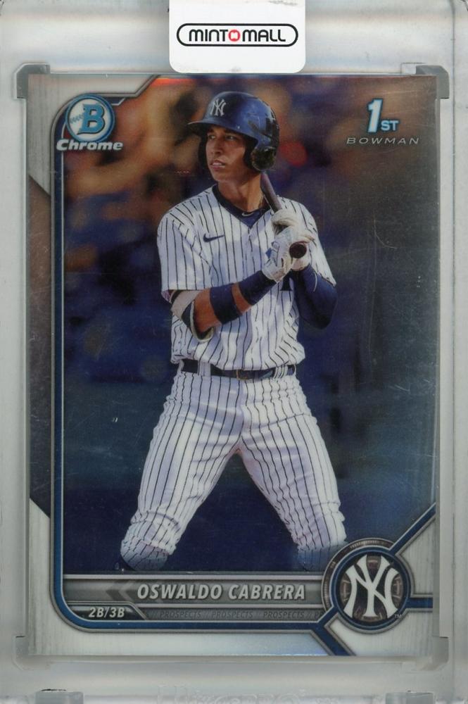 Mint Topps Bowman New York Yankees Oswaldo Cabrera