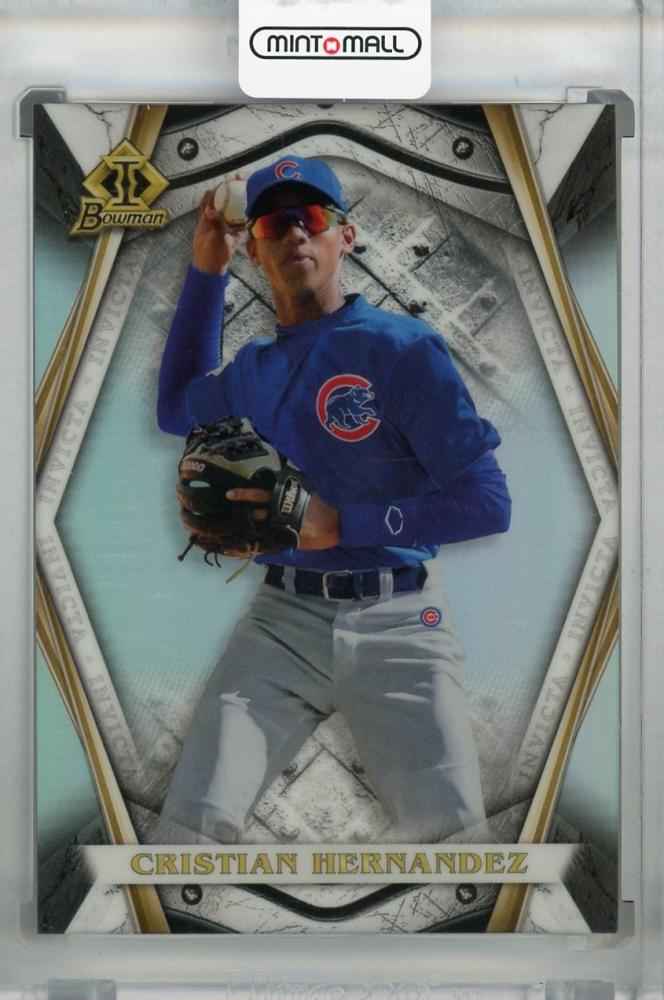 Mint Topps Bowman Chicago Cubs Cristian Hernandez