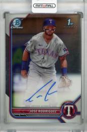 Mint Topps Bowman Chrome Texas Rangers Jose