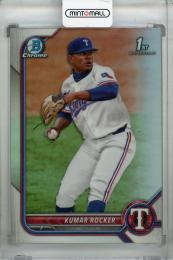 Mint Topps Bowman Draft Texas Rangers Kumar Rocker