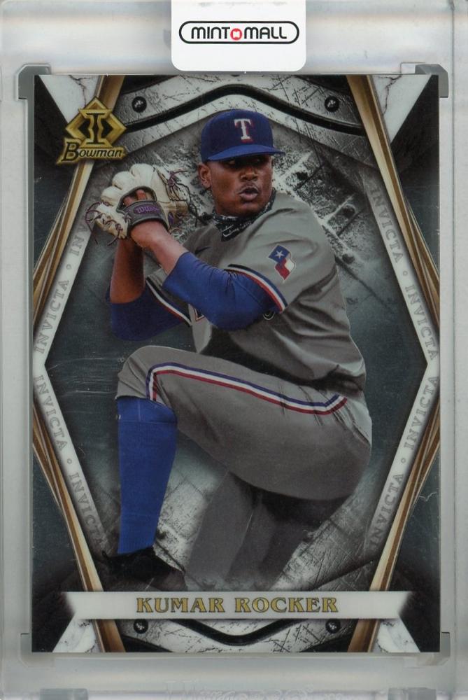 Mint Topps Bowman Draft Texas Rangers Kumar Rocker