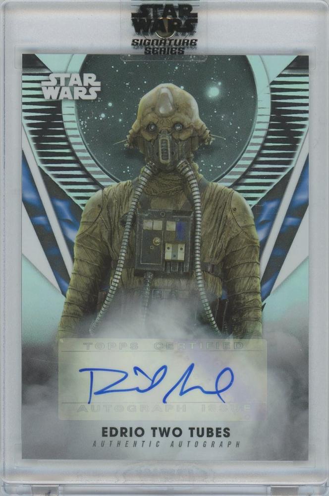 Mint Topps Star Wars Signature Series Autographs