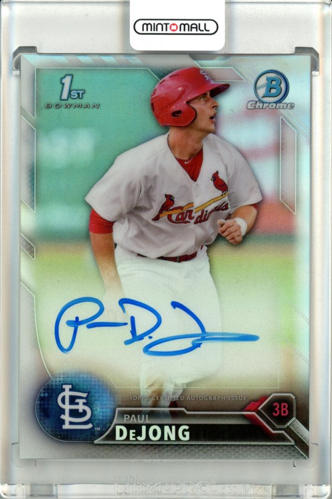 ミントモール MINT 池袋店 2016 Bowman Chrome St Louis Cardinals Paul DeJong