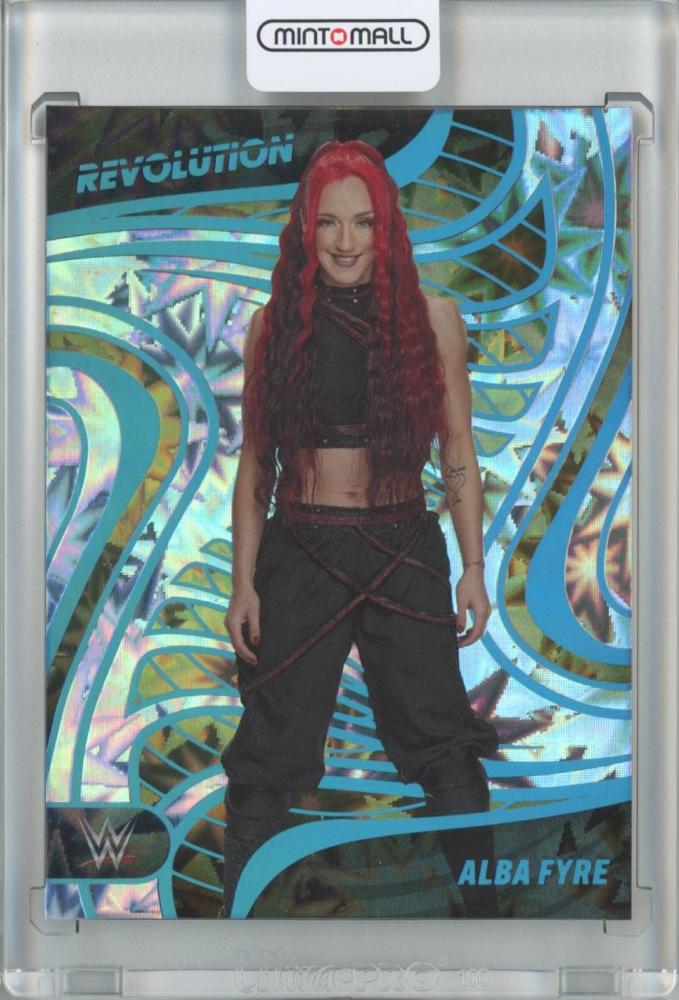 Mint Panini Revolution Wwe Alba Fyre Impact