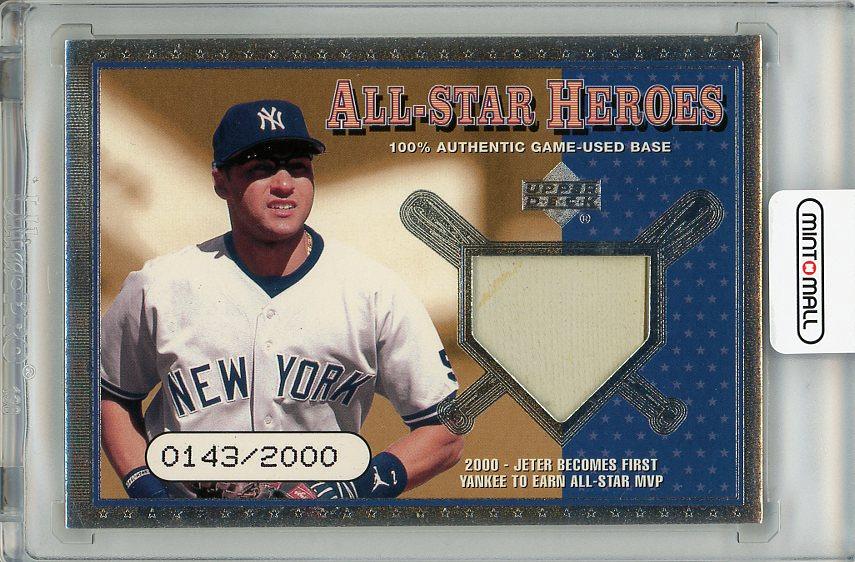 Mint Upper Deck All Star Heroes Derek Jeter Game