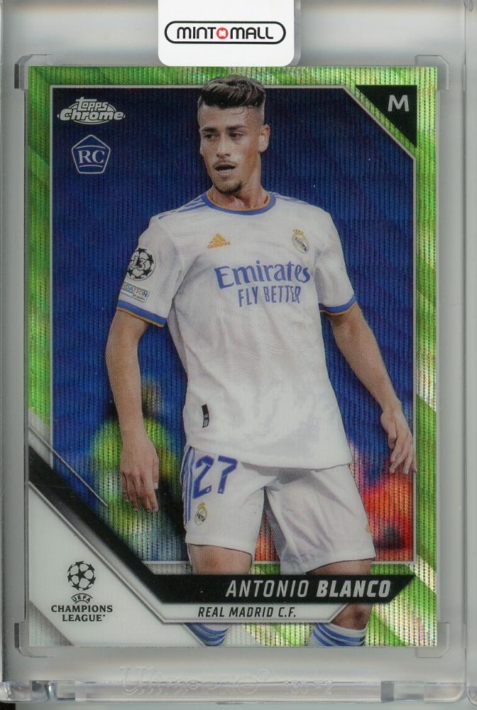 Mint Topps Chrome Uefa Champions League Real