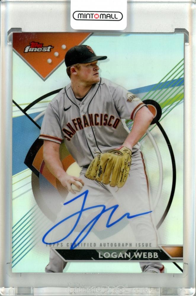 Mint Topps Finest San Francisco Giants Logan Webb