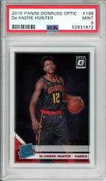 ミントモール MINT 立川店 PSA9 2019 20 Panini Donruss Optic De andre Hunter