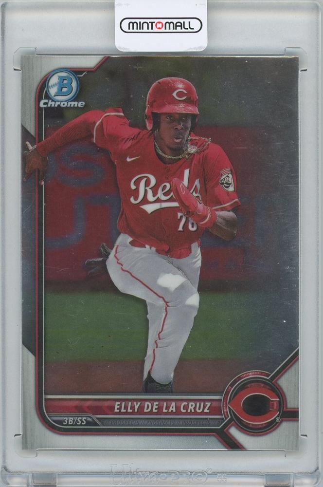 Mint Bowman Chrome Draft Bdc Elly De La Cruz