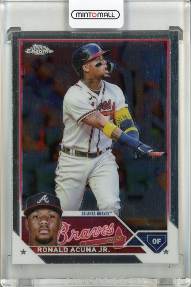 Mint Topps Chrome Atlanta Braves Ronald Acuna Jr Base