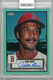 ミントモール MINT 梅田店 2021 TOPPS Chrome Jim Rice Autograph 068 150