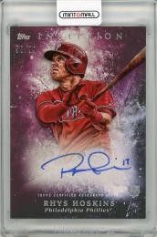 Mint Topps Inception Rhys Hoskins Autograph Rc