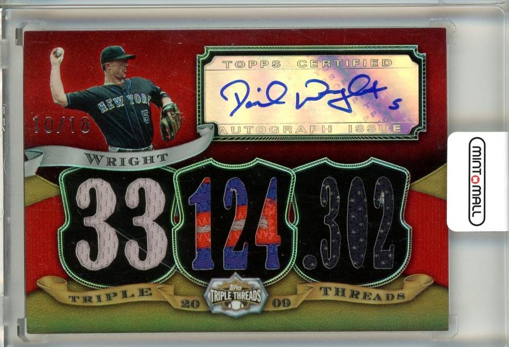 ミントモール MINT 池袋店 2009 Topps Triple Threads Baseball New York Mets