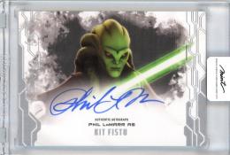 ミントモール MINT 三宮店 2017 Topps Star Wars Masterwork Kit Fisto Autographs