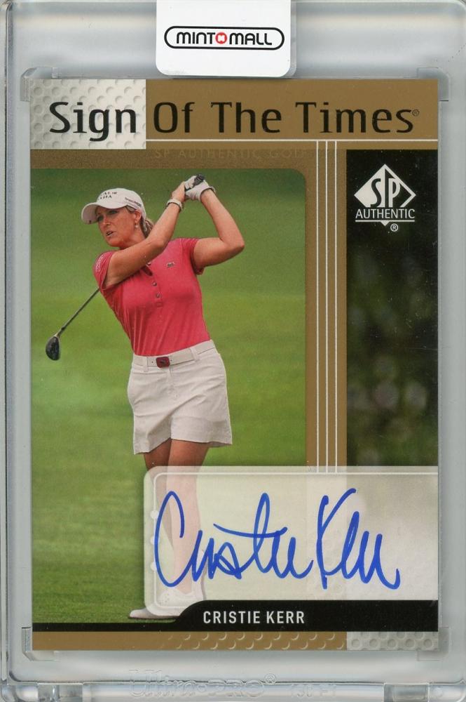 Mint Upper Deck Sp Authentic Sign Of The Times