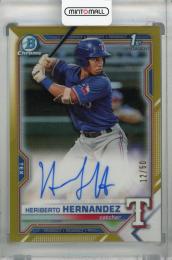 ミントモール MINT 浦和店 2021 Topps Bowman Texas Rangers Heriberto Hernandez