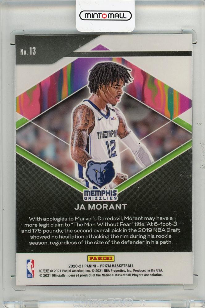 Mint Panini Prizm Ja Morant Fearless