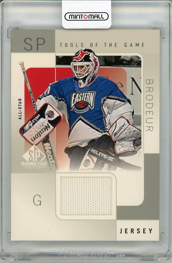 ミントモール MINT 梅田店 2001 UPPER DECK SP Game Used Martin Brodeur Game